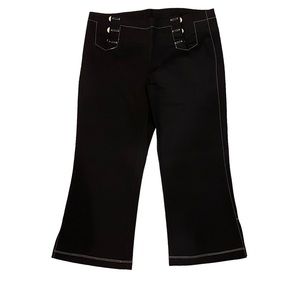 Fredericks Of Hollywood‎ Women’s Black Button Sailor Pants Size 10